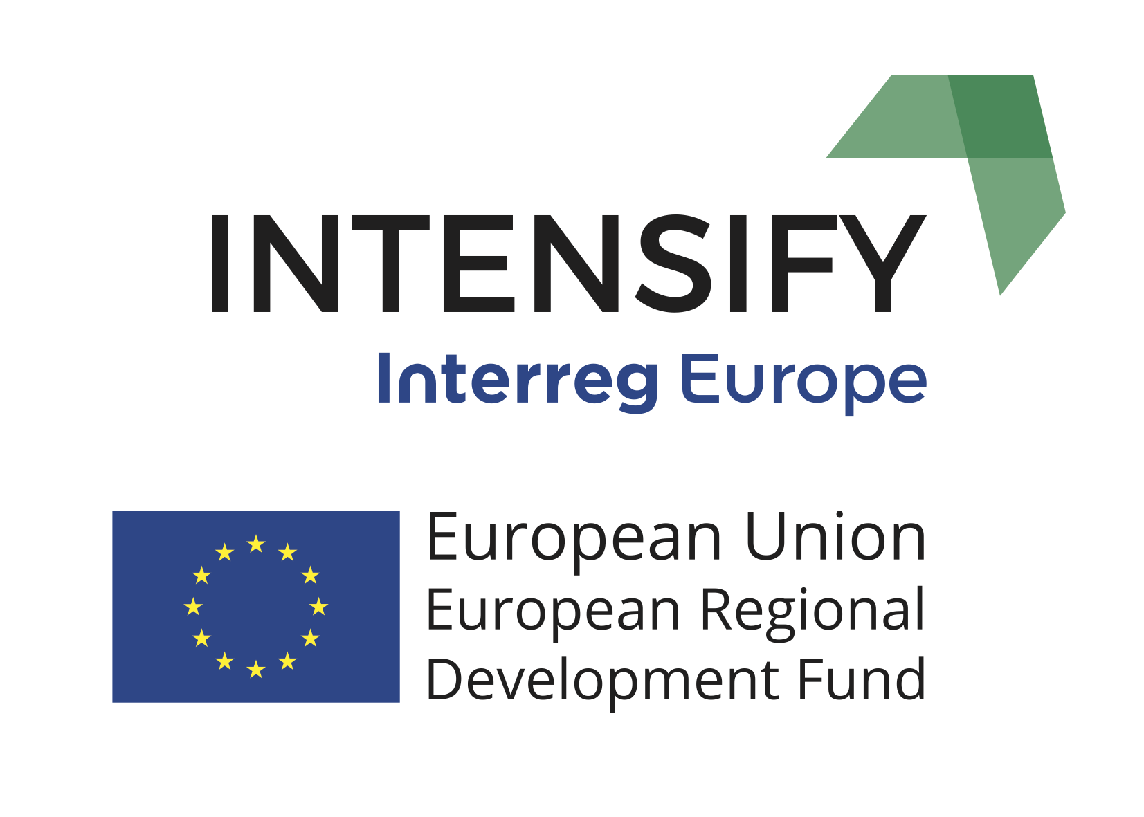 Logo for Intensify Interreg Europe